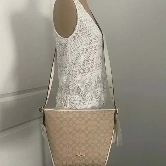 [•COACH•] small dufflette in signature jacquard - Picture 6 of 6